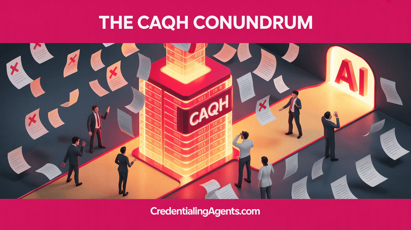 The CAQH Conundrum: Why Healthcare's "Universal" Credentialing Database Falls Short for Staffing Agencies