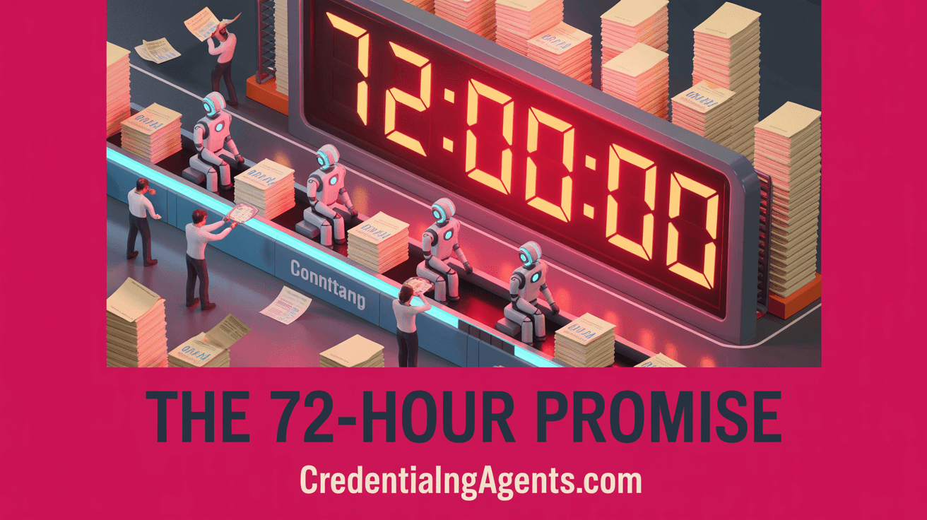 The 72-Hour Credentialing Promise: Why Speed Is the New Competitive Advantage in Healthcare Staffing