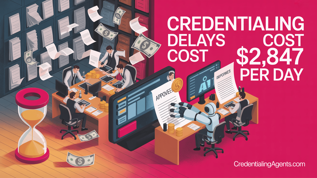The Hidden Cost of Credentialing Delays: Why Every Day Costs Your Agency $2,847