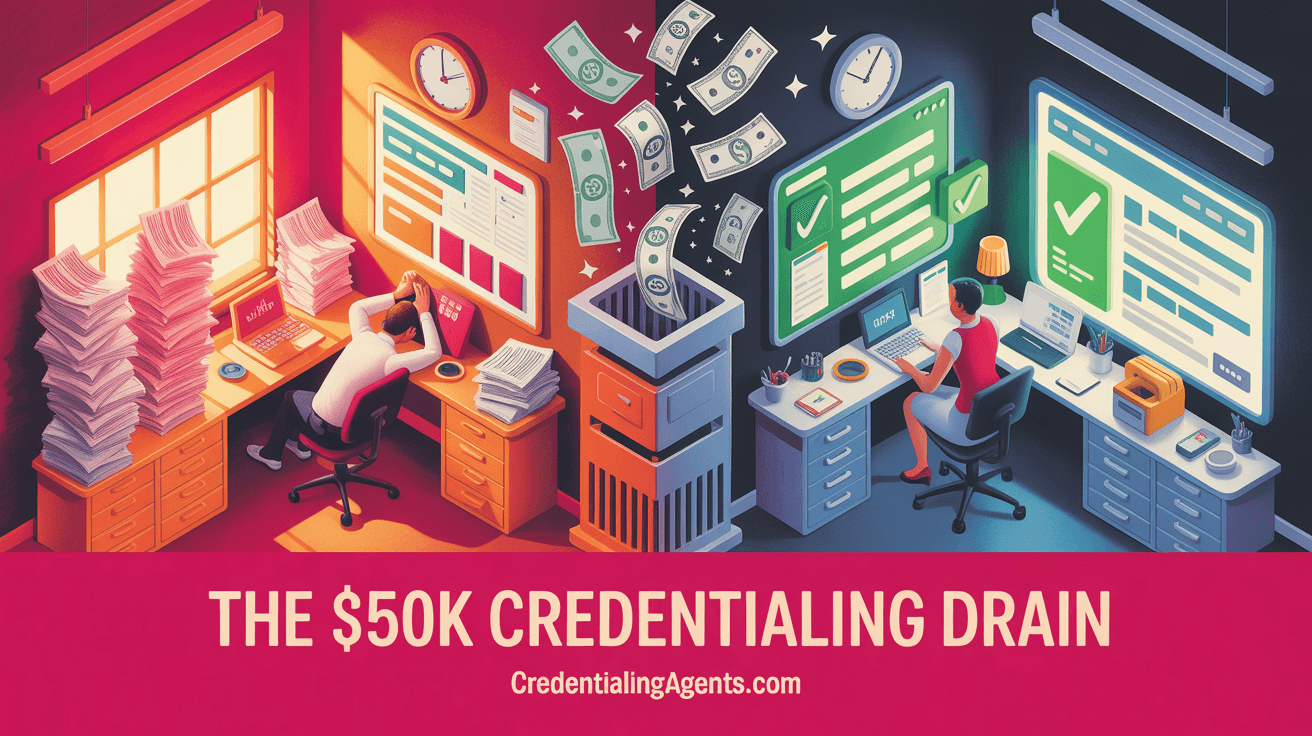 The Hidden Cost of Manual Credentialing: Why Healthcare Staffing Agencies Are Losing $50K+ Per Year