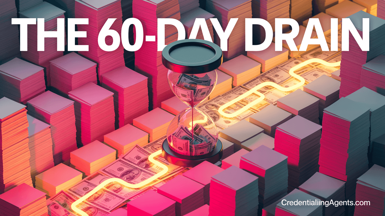 The 60-Day Drain: How Slow Credentialing Is Bleeding Healthcare Staffing Agencies Dry