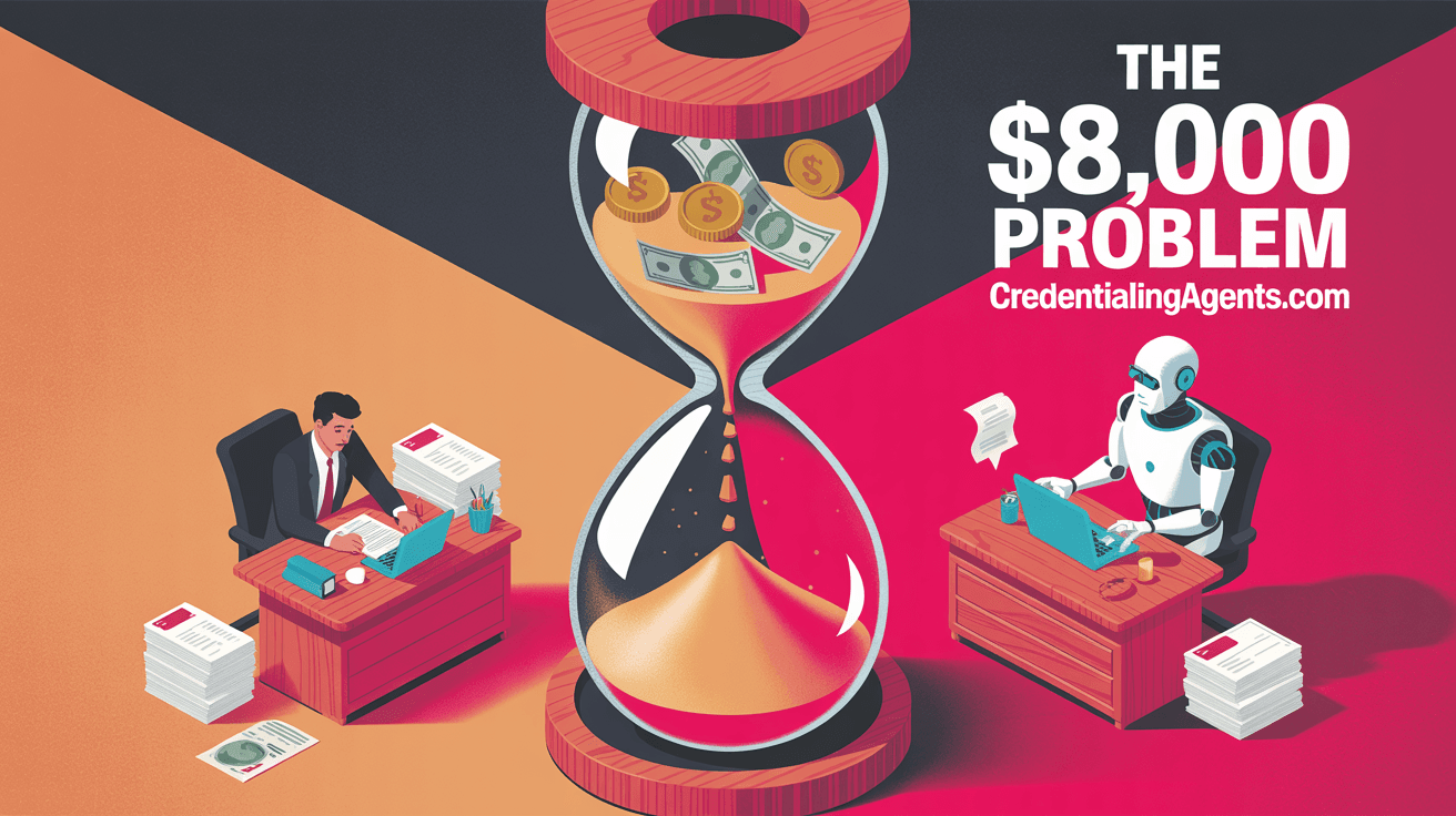 The $8,000 Problem: Why Every Day of Credentialing Delay Costs Your Staffing Agency