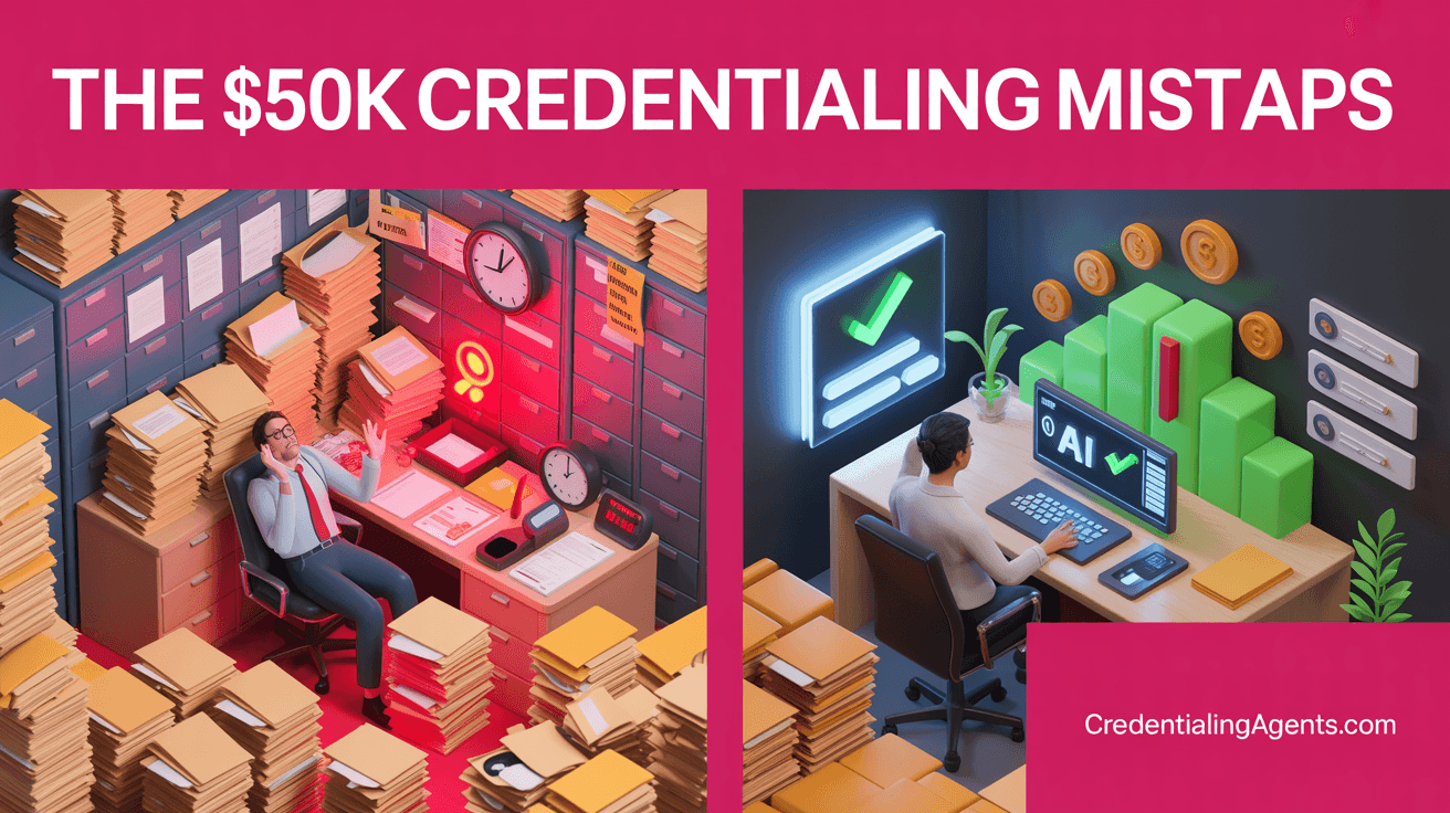 The $50K Credentialing Mistake: Why Manual Processes Are Bleeding Healthcare Staffing Agencies Dry
