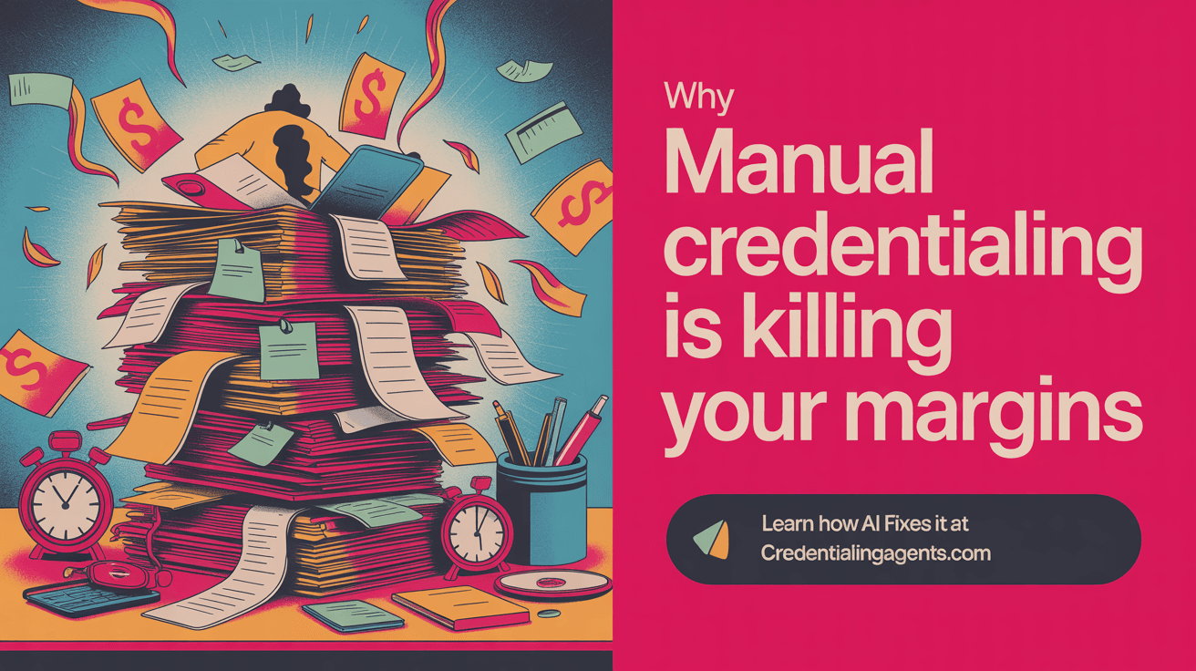Why Manual Credentialing is Killing Your Margins