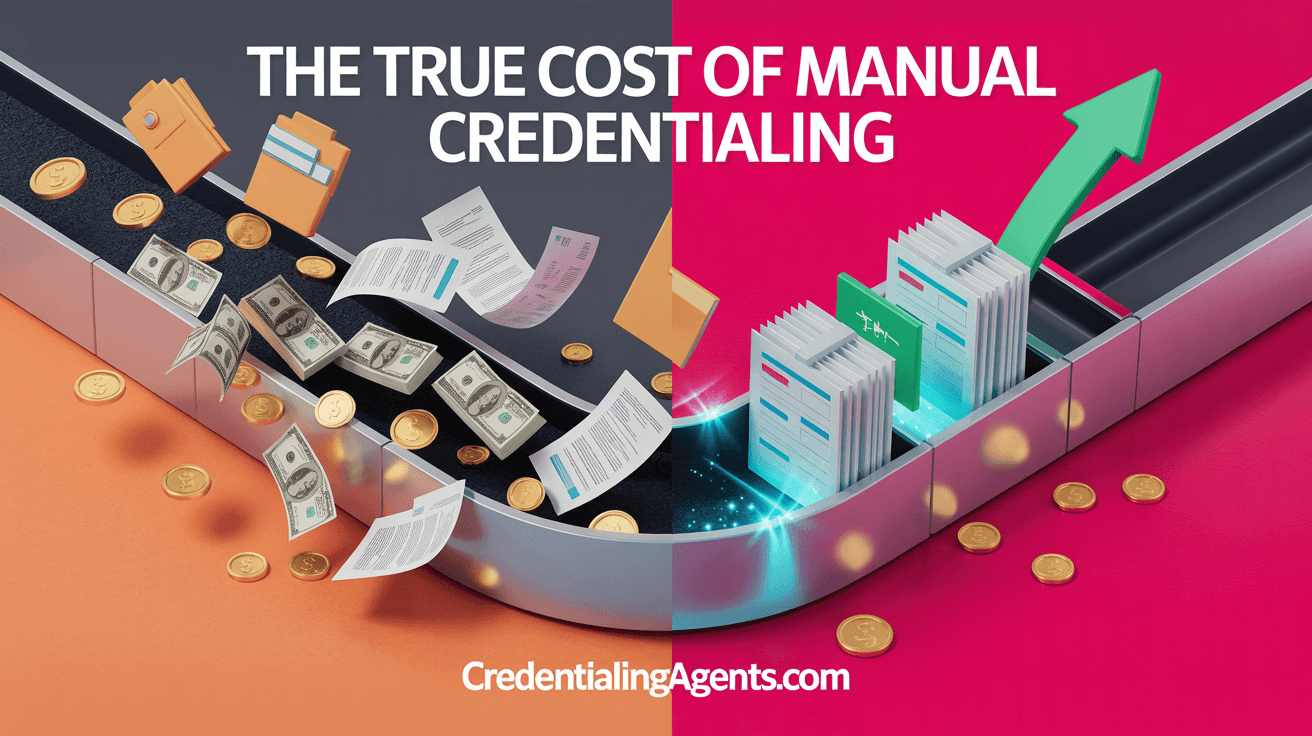 The True Cost of Manual Credentialing: Why Healthcare Staffing Agencies Are Bleeding $10K+ Per Provider
