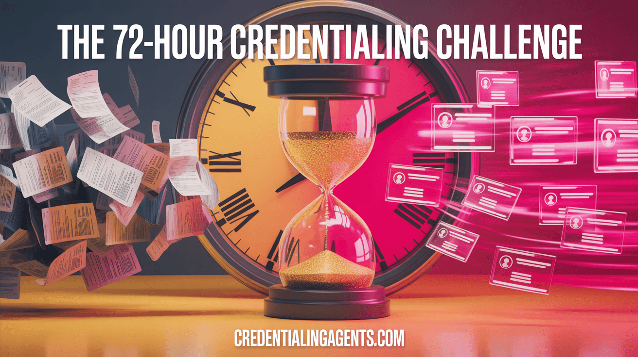 The 72-Hour Credentialing Challenge: Why Speed Matters in Healthcare Staffing