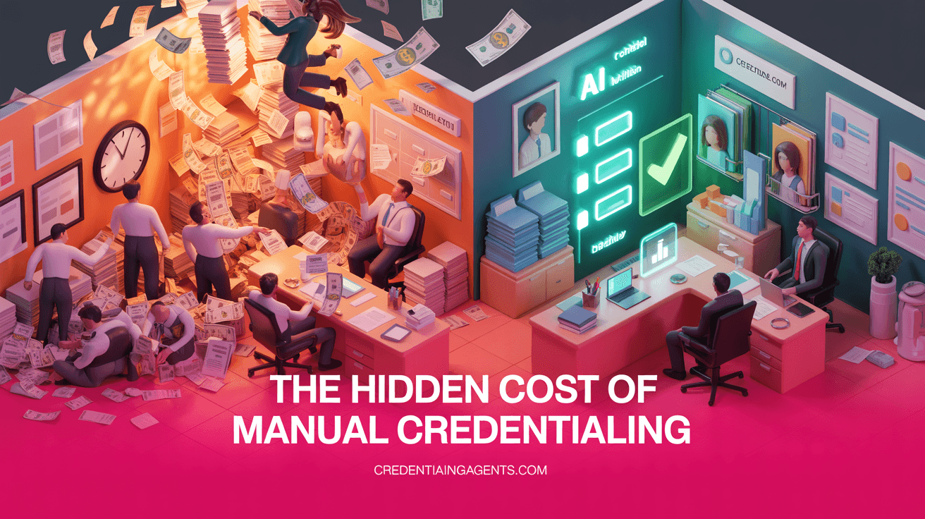 The Hidden Cost of Manual Credentialing: Why Healthcare Staffing Agencies Are Bleeding Money