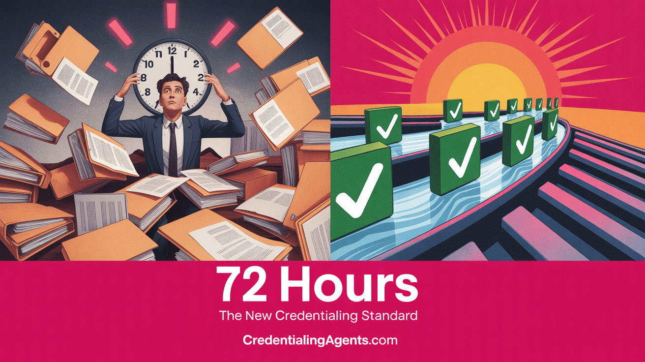 The 72-Hour Credentialing Window: Why Speed Is the New Competitive Advantage in Healthcare Staffing
