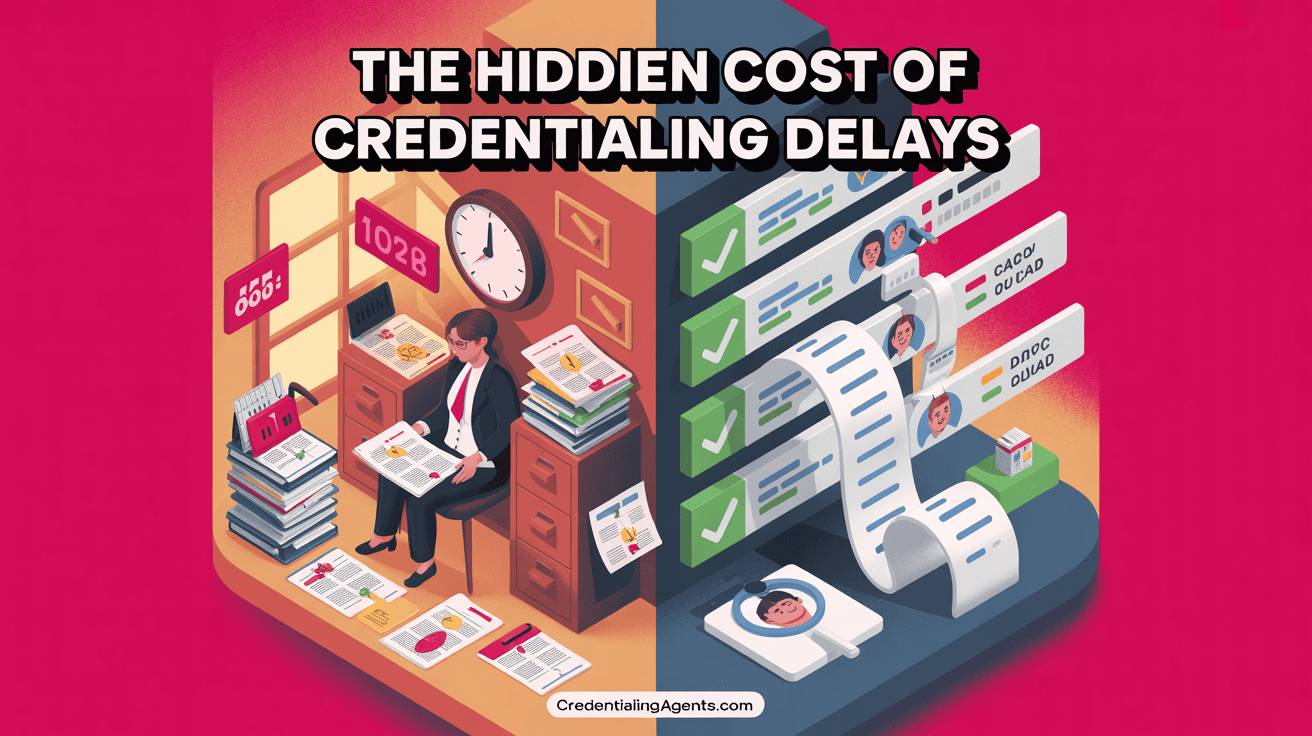 The Hidden Cost of Credentialing Delays: Why Every Day Costs Your Agency Money
