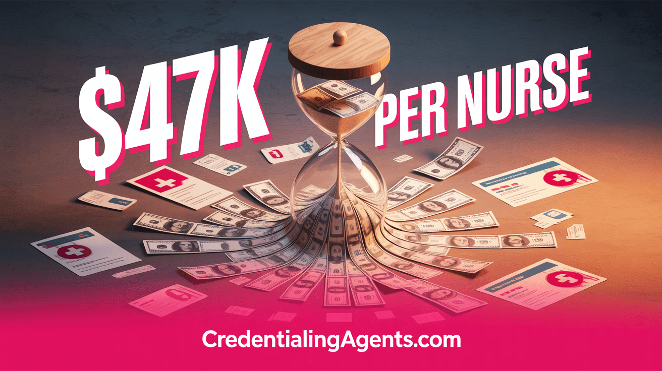 Why Credentialing Backlogs Are Costing Healthcare Staffing Firms $47,000 Per Nurse