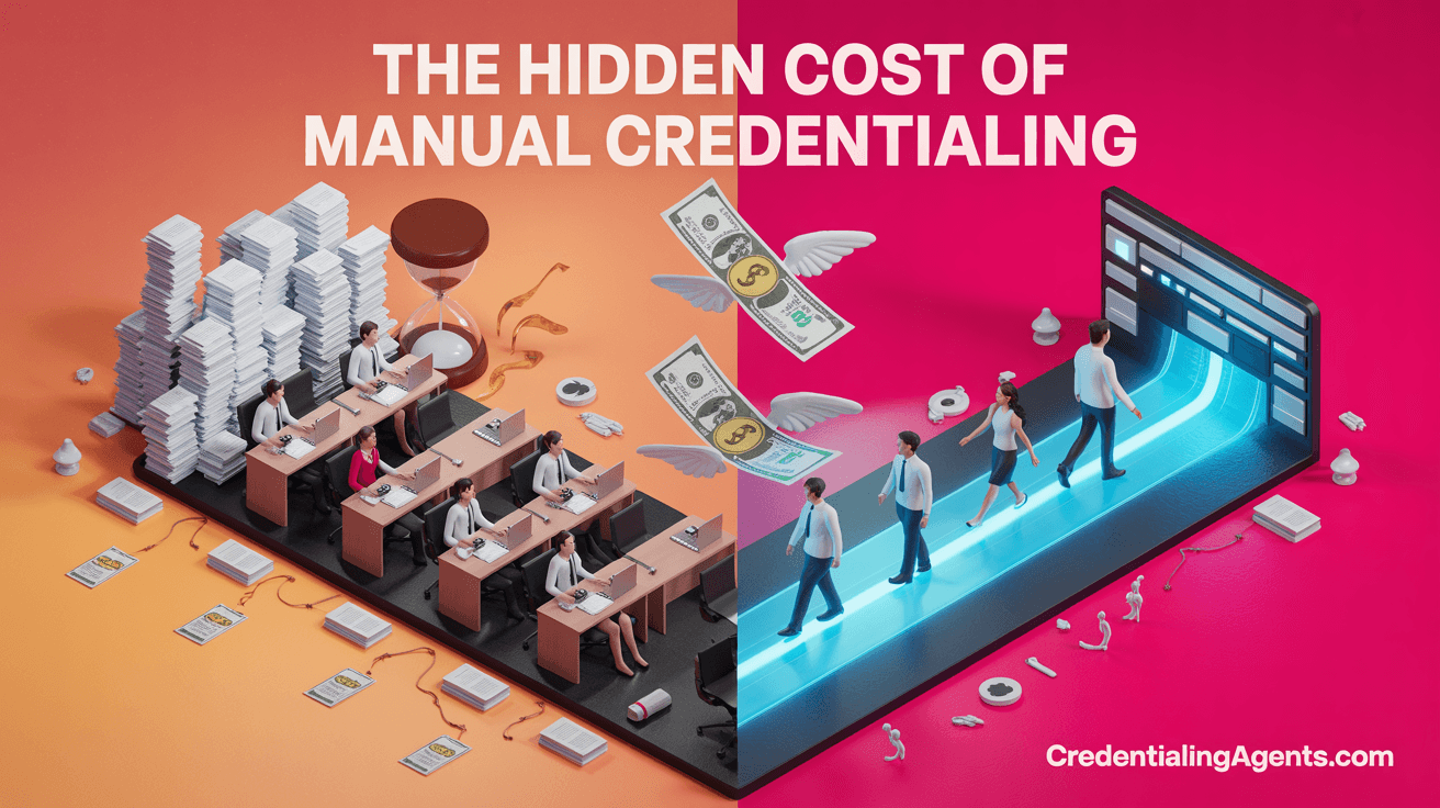 The Hidden Cost of Manual Credentialing: Why Healthcare Staffing Agencies Are Bleeding Time and Talent