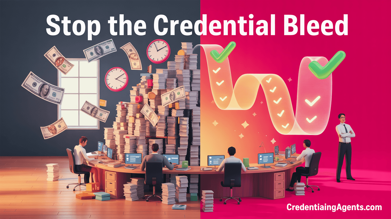 Your Credentialing Department Is Bleeding Money—Here's How AI Stops the Hemorrhage