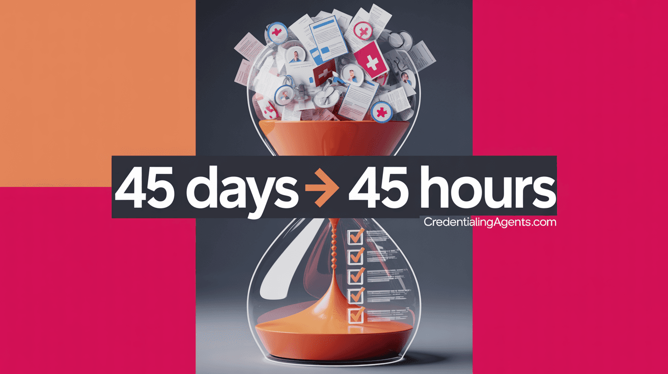 From 45 Days to 45 Hours: How AI Is Crushing Credentialing Bottlenecks