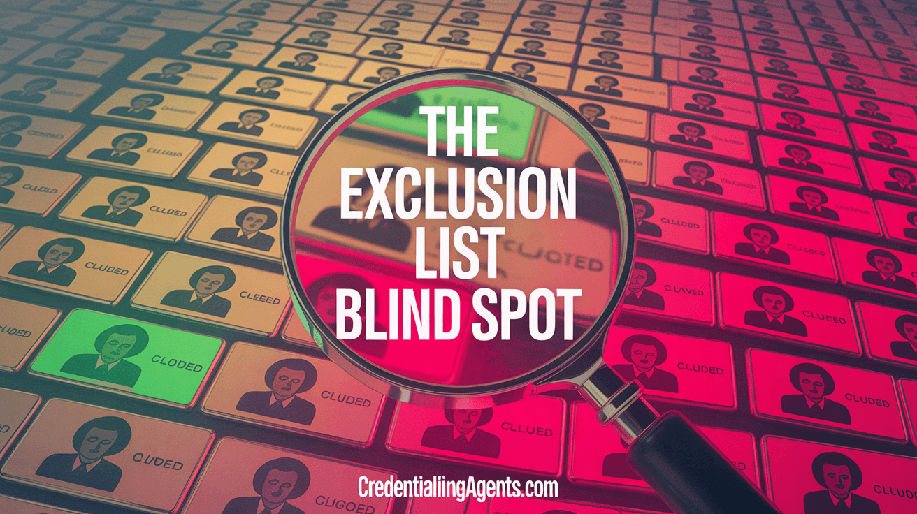 The Exclusion List Blind Spot: Why OIG Monitoring Failures Are Healthcare Staffing's Hidden Compliance Bomb