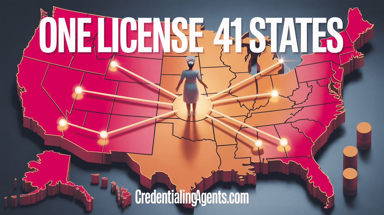 The Nurse Licensure Compact Advantage: How One License Across 41 States Is Revolutionizing Travel Nursing Credentialing